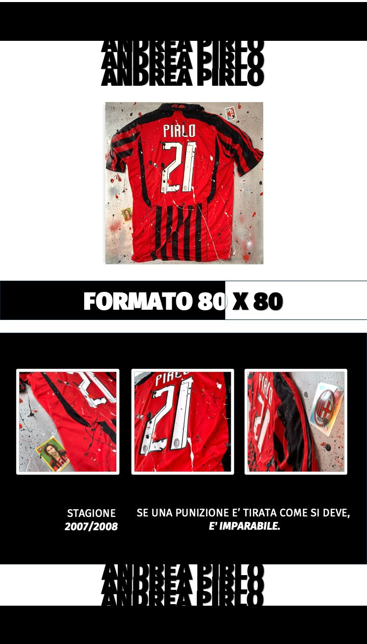 Andrea Pirlo x Ac Milan