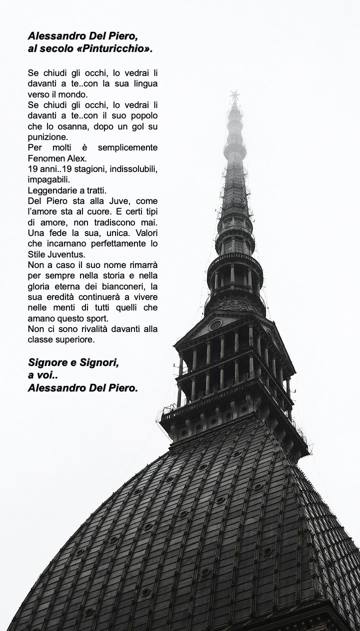 Alessandro Del Piero X Juventus