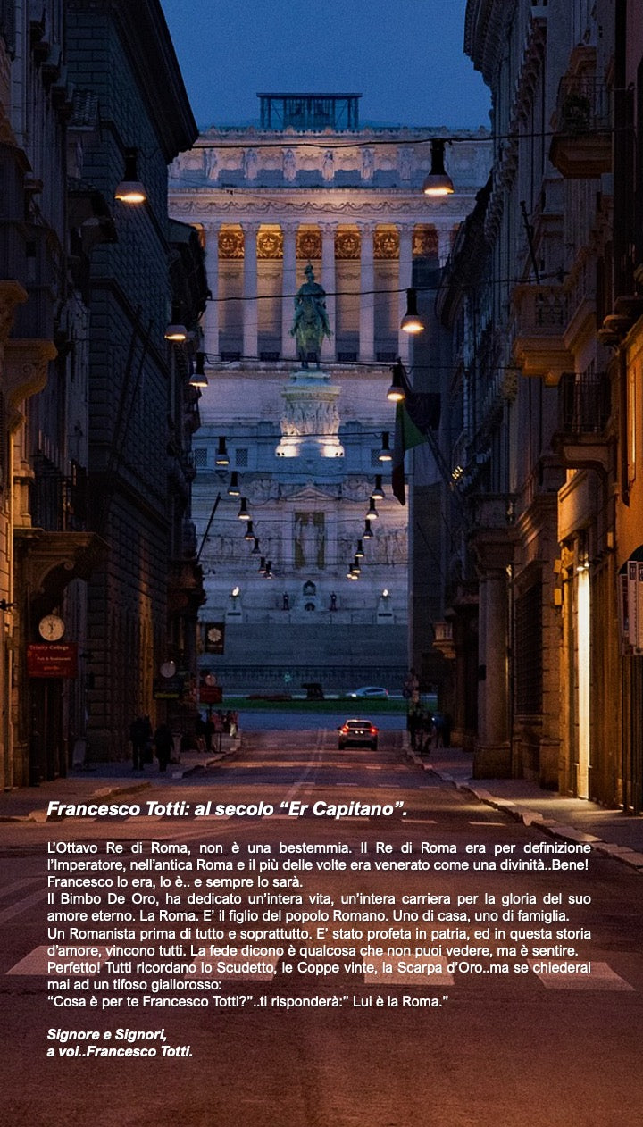 Francesco Totti X As Roma